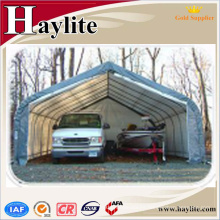 Carport plegable japonés de metal para 2 autos